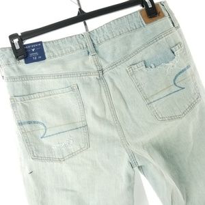 American Eagle Outfitters Tomgirl Destroyed Jeans